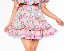 Alden Adair Angela Skirt In Happy Daze