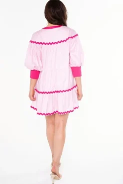 Alden Adair Charlotte Dress In Sweetheart