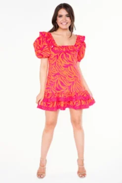 Alden Adair Emma Dress In Wildcat