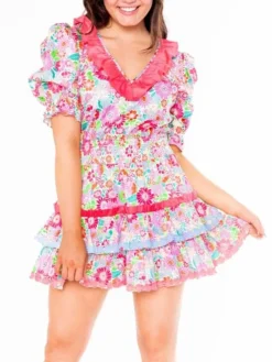 Alden Adair Kelsey Dress In Happy Daze
