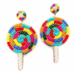 Allie Beads Lollipop Earrings