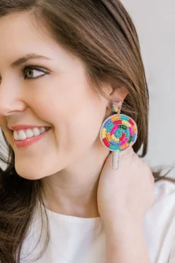 Allie Beads Lollipop Earrings