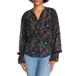 BB Dakota Cameila Blouse Black Multi