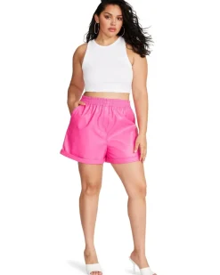 BB Dakota Fonda Pink Glo Leather Short