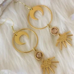 Bohindie Stream Eternal Sunshine Earrings