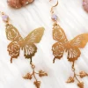 Bohindie Stream Heart Work Earrings