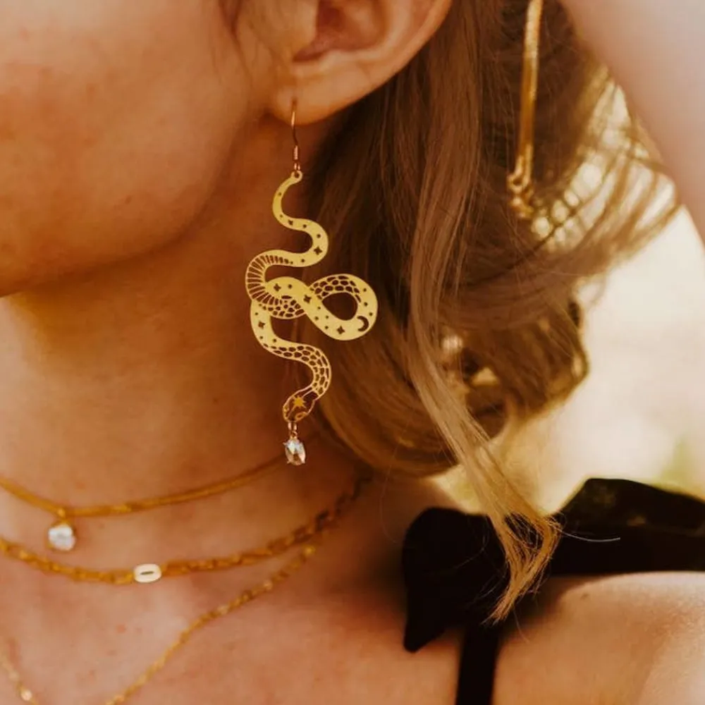 Bohindie Stream Levitate Earrings
