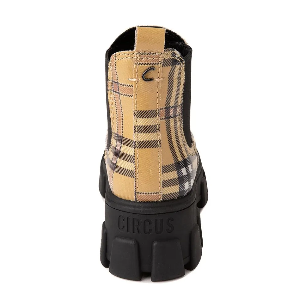 Circus by Sam Edelman Darielle Yellow Plaid Boot