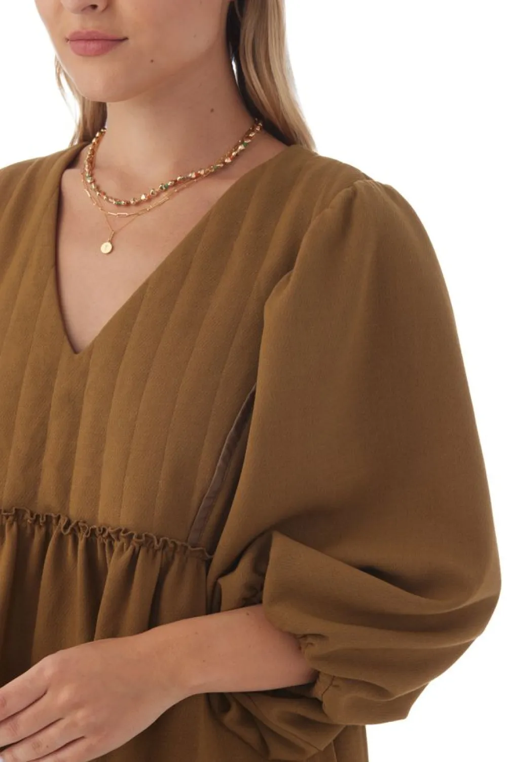 Crosby By Mollie Burch Addison Dress - Sepia