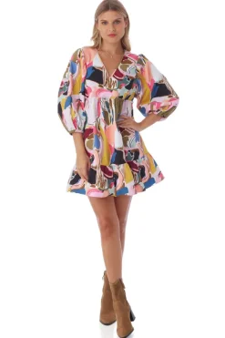 Crosby By Mollie Burch Addison Dress - Abstract Expression