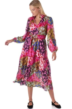 Crosby By Mollie Burch Delphine Dress Patched