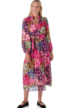 Crosby By Mollie Burch Delphine Dress Patched