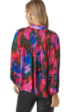 Crosby By Mollie Burch Gabby Blouse Blurred Floral