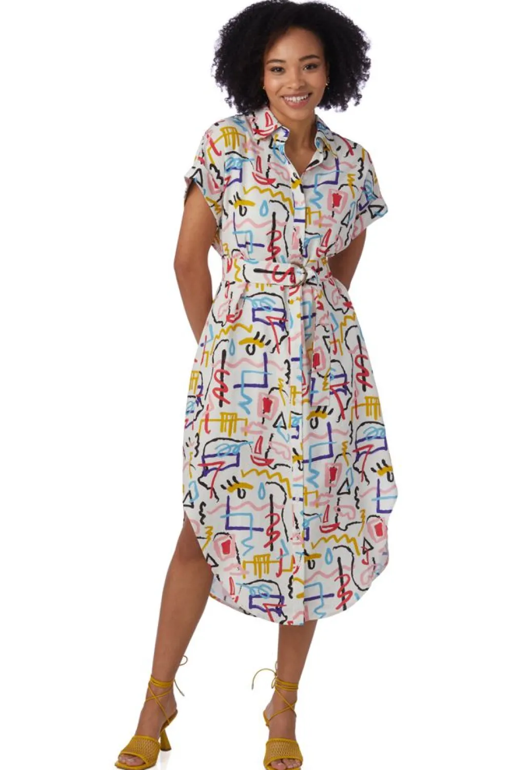 Crosby By Mollie Burch Hannah Dress - Santorini
