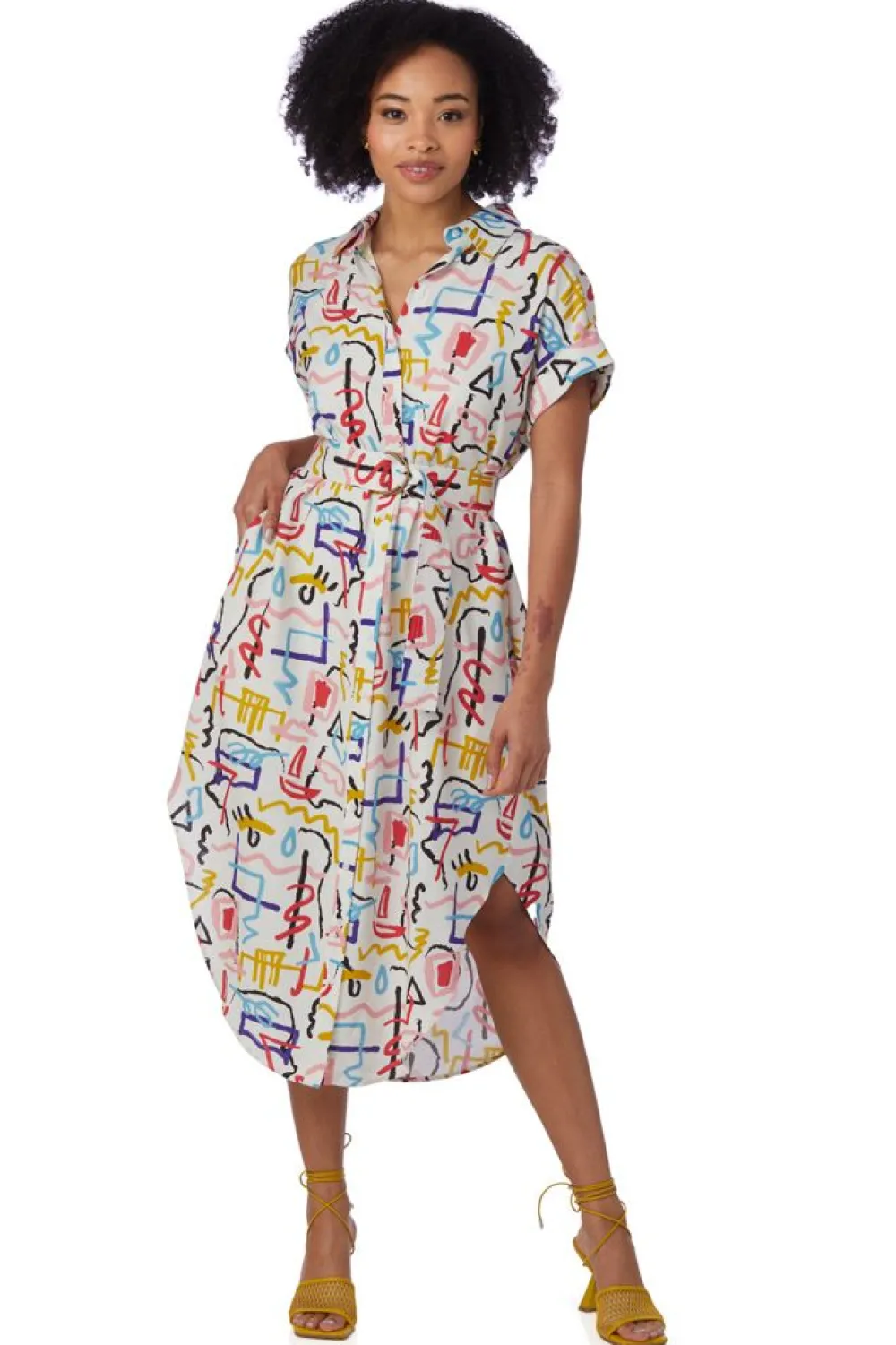 Crosby By Mollie Burch Hannah Dress - Santorini
