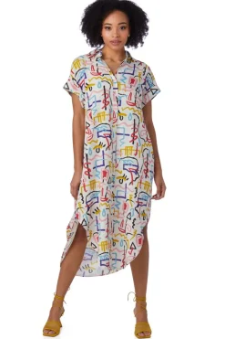 Crosby By Mollie Burch Hannah Dress - Santorini
