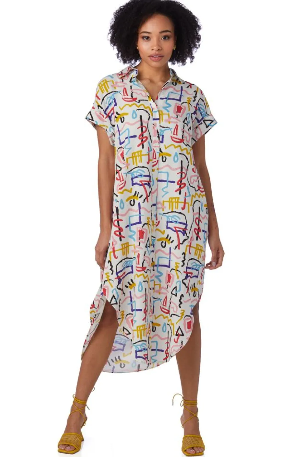 Crosby By Mollie Burch Hannah Dress - Santorini