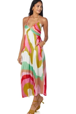 Crosby By Mollie Burch Hill Dress Red Beach