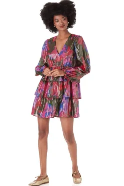 Crosby By Mollie Burch Lauren Dress Blurred Floral