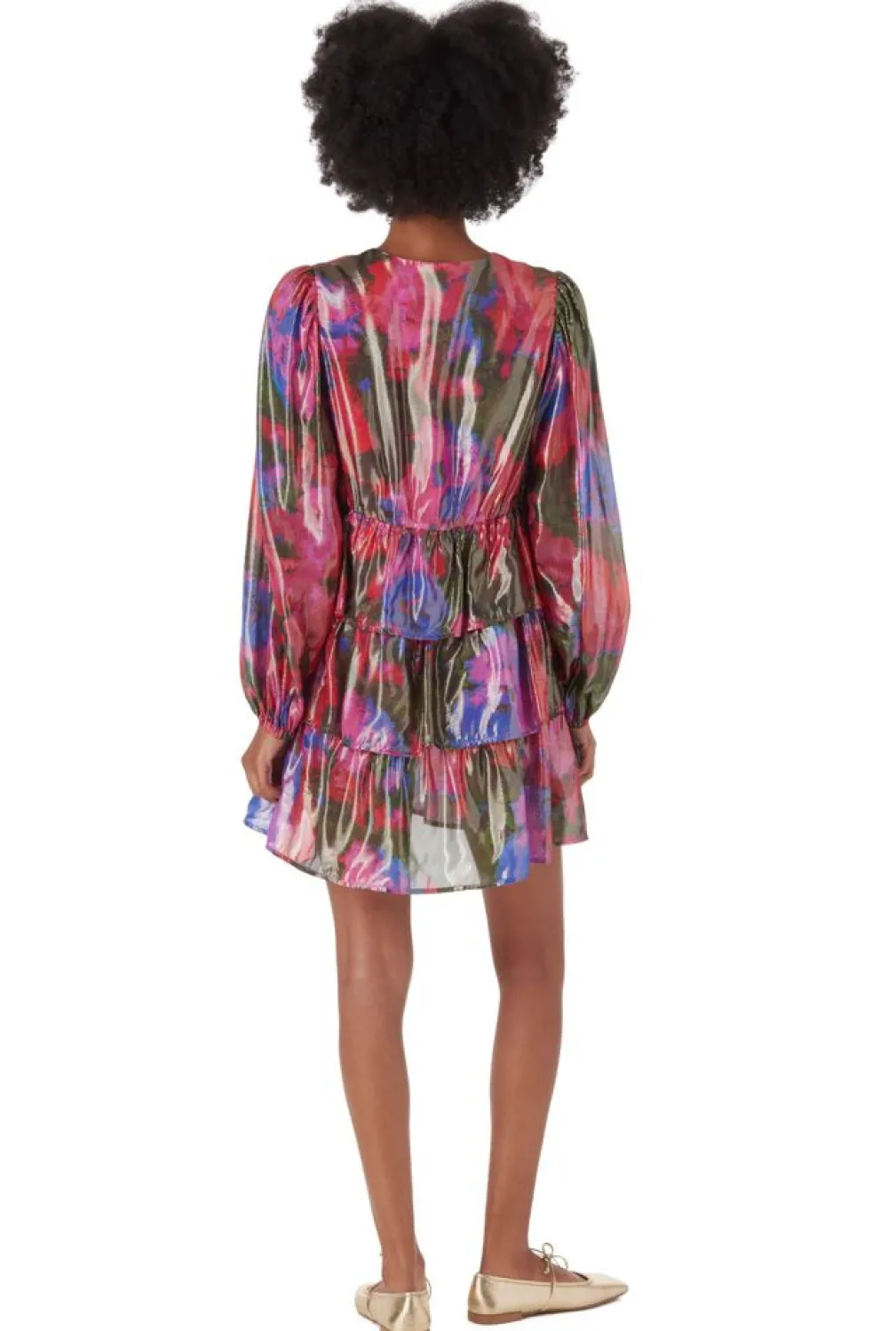 Crosby By Mollie Burch Lauren Dress Blurred Floral
