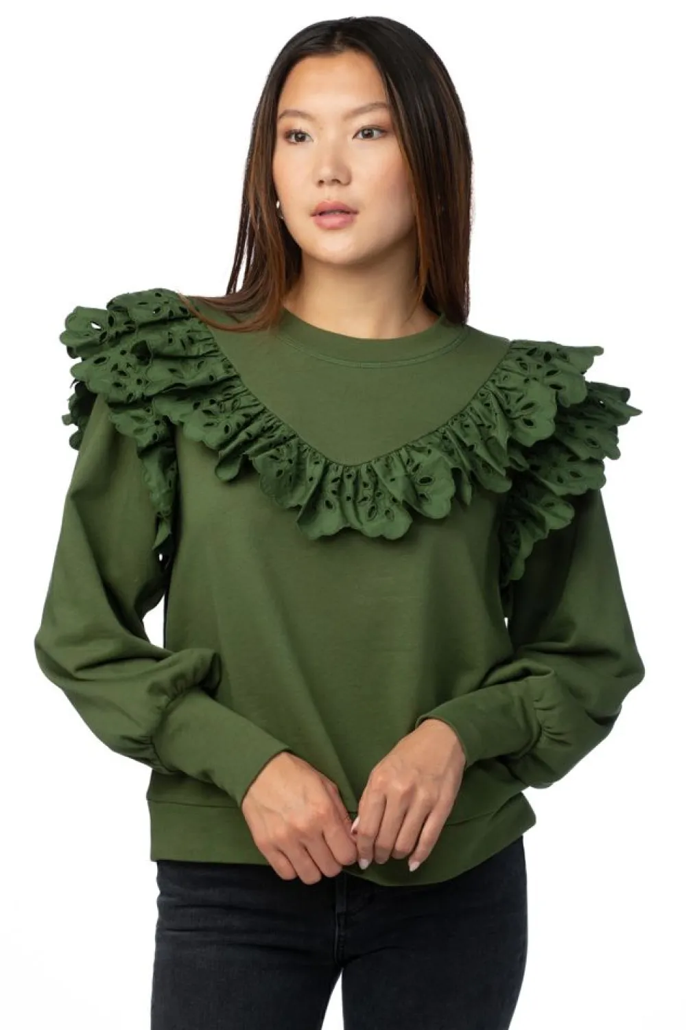 Crosby By Mollie Burch Ollie Jumper Moss