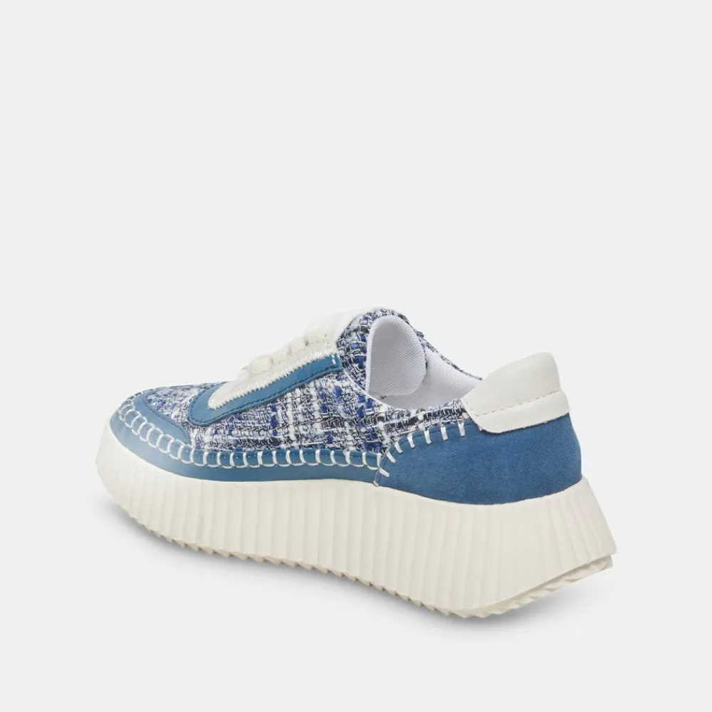 Dolce Vita Dolen Navy Multi Woven Sneakers