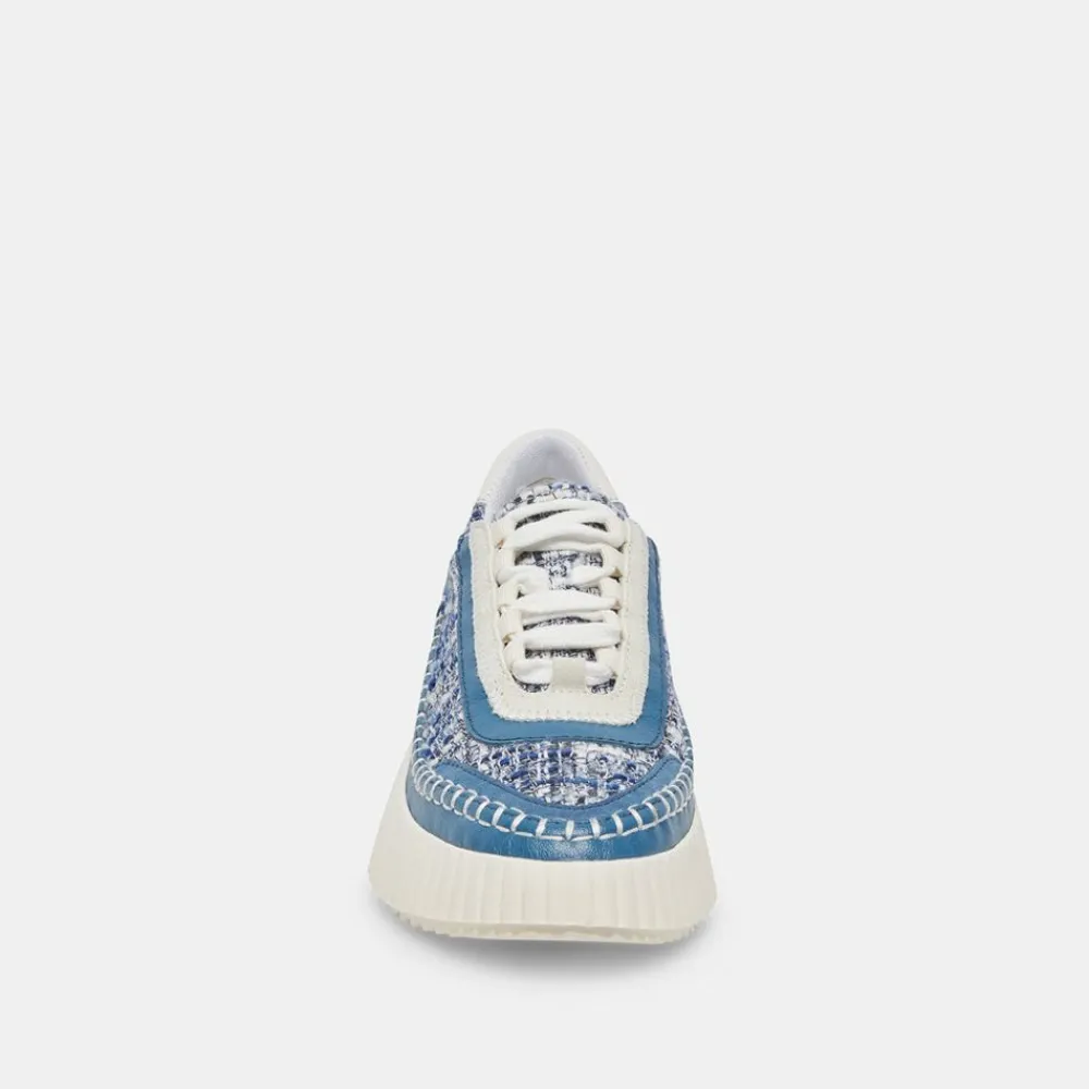 Dolce Vita Dolen Navy Multi Woven Sneakers