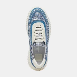 Dolce Vita Dolen Navy Multi Woven Sneakers