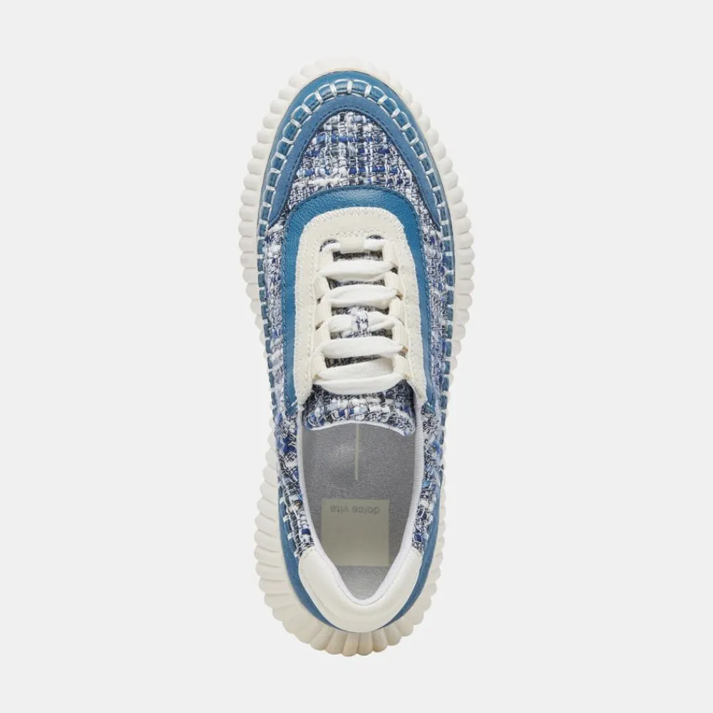 Dolce Vita Dolen Navy Multi Woven Sneakers