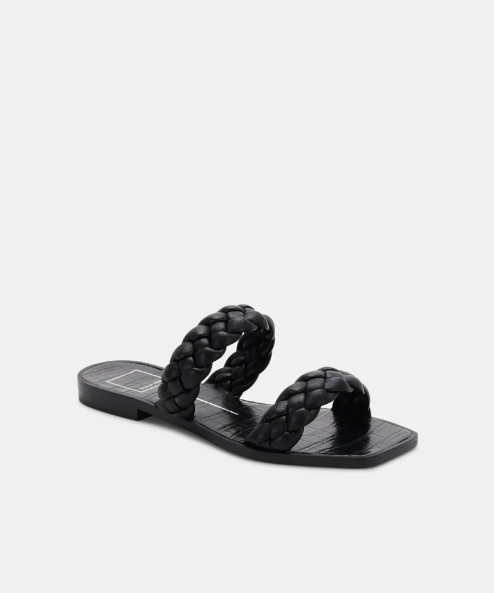 Dolce Vita Indy Graphite Black Stellasandal