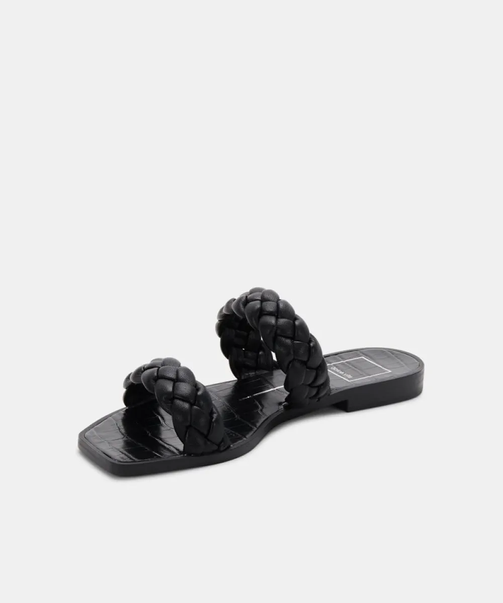 Dolce Vita Indy Graphite Black Stellasandal
