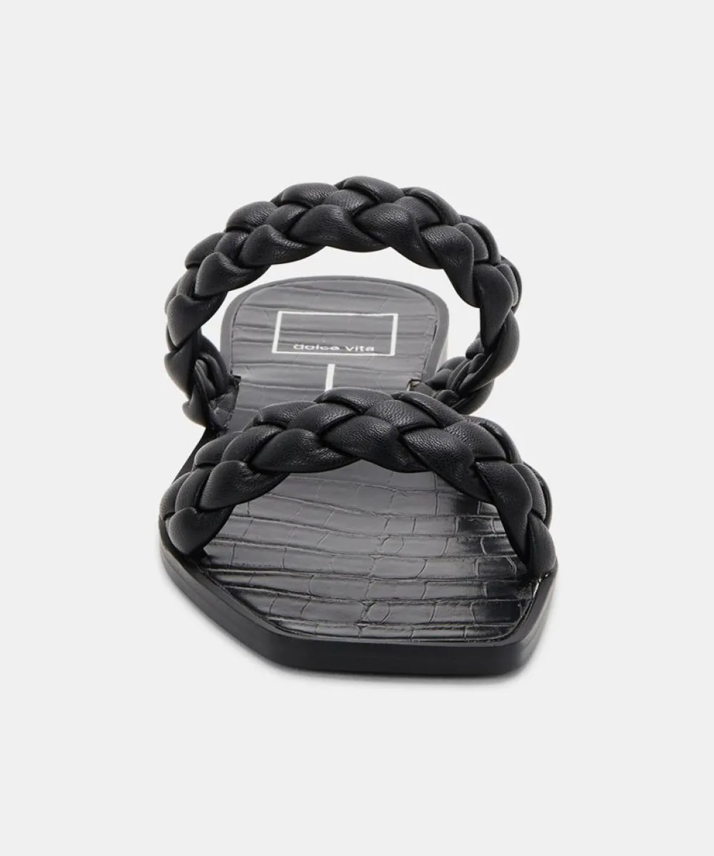Dolce Vita Indy Graphite Black Stellasandal
