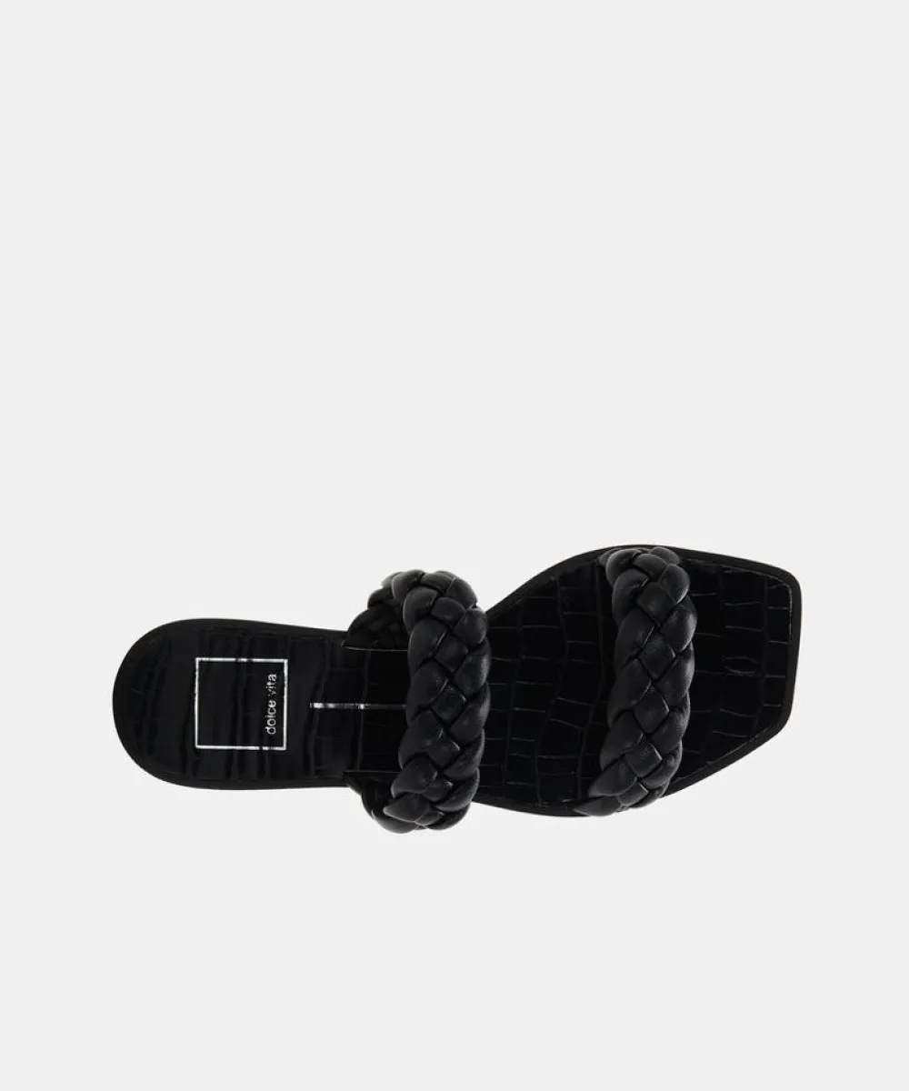 Dolce Vita Indy Graphite Black Stellasandal