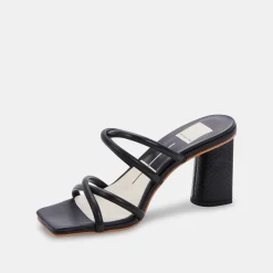 Dolce Vita Patsi Black Heel Sandal