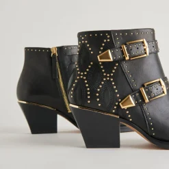 Dolce Vita Ronnie Studded Black Booties