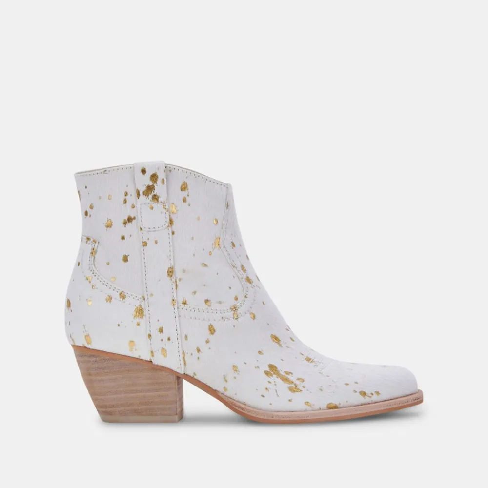 Dolce Vita Silma Gold Multi Bootie