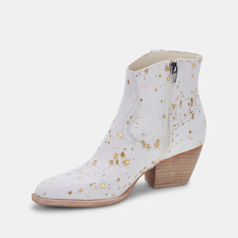 Dolce Vita Silma Gold Multi Bootie