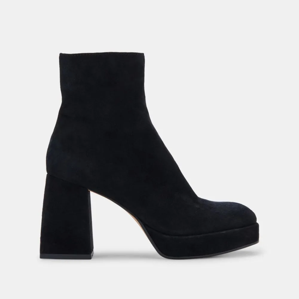 Dolce Vita Ulyses Black Platform Bootie