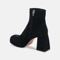Dolce Vita Ulyses Black Platform Bootie