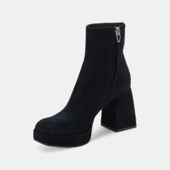 Dolce Vita Ulyses Black Platform Bootie