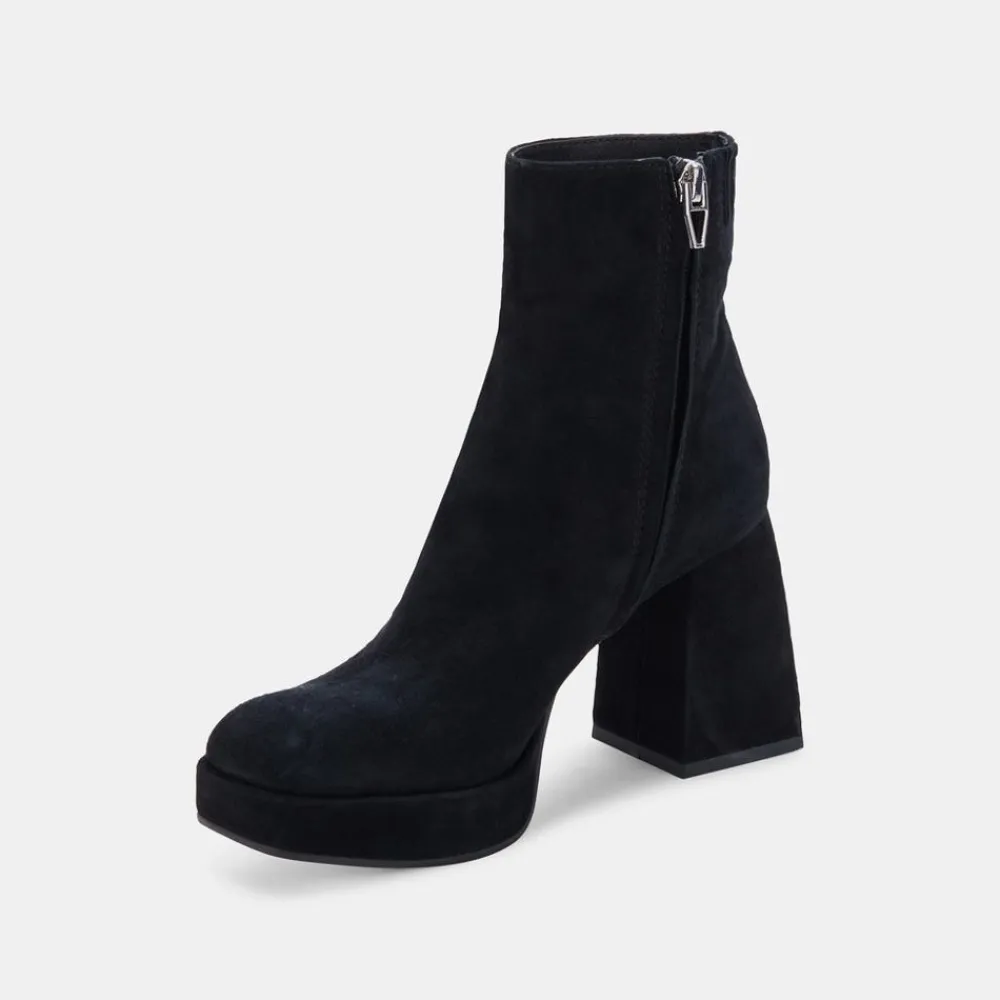 Dolce Vita Ulyses Black Platform Bootie