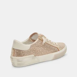 Dolce Vita Zina Crystal Gold Suede