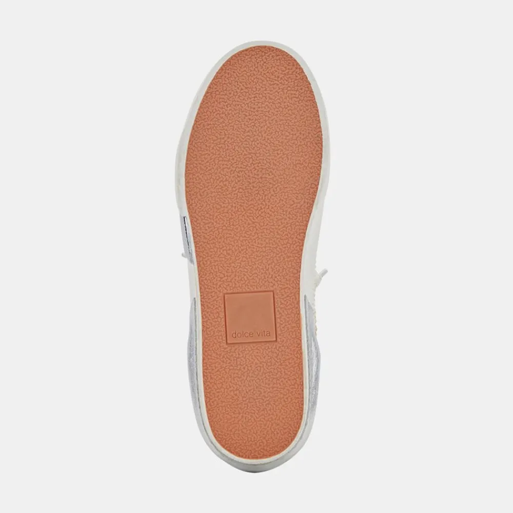 Dolce Vita Zina Embossed White Sneaker
