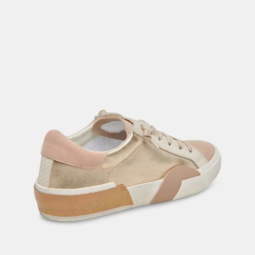 Dolce Vita Zina Gold Leather