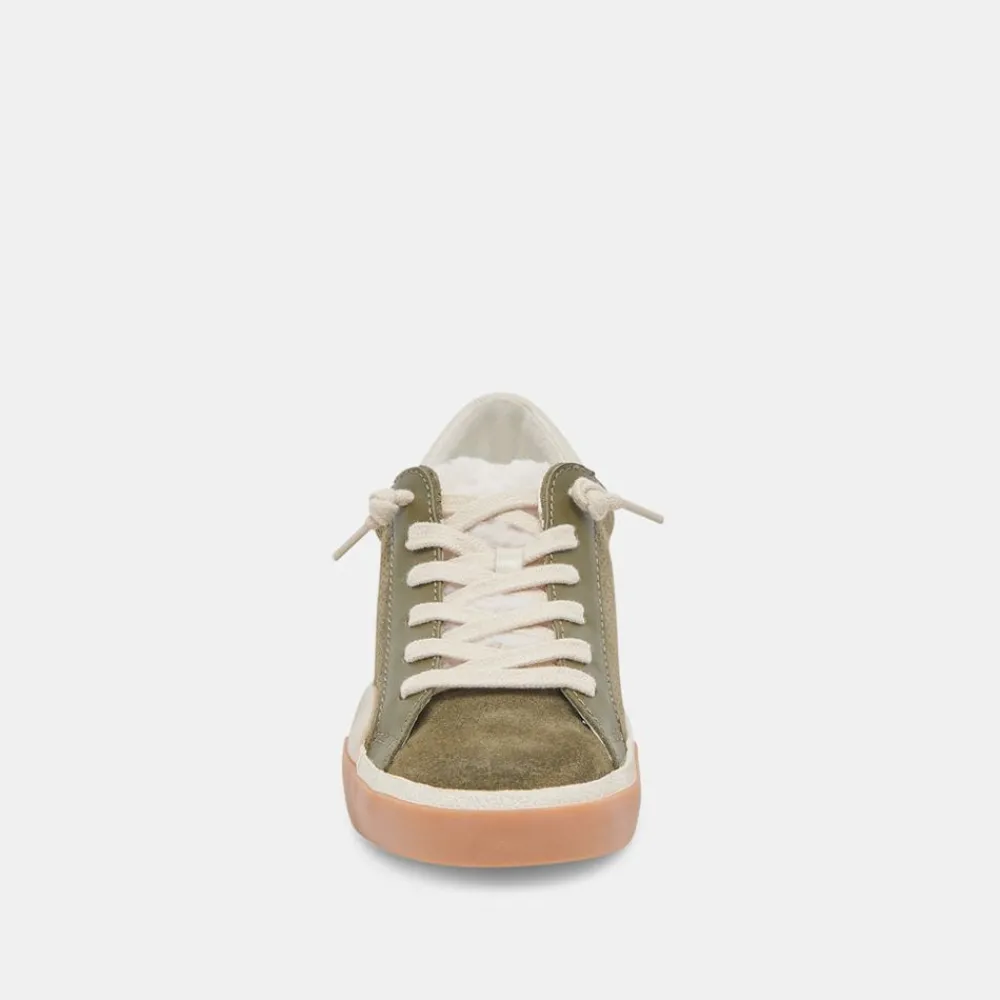 Dolce Vita Zina Plush Moss Perforated Suede