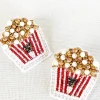 Dos Femmes Popcorn Earrings