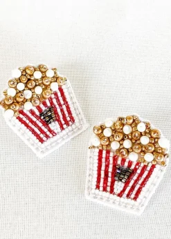 Dos Femmes Popcorn Earrings