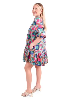 Emily McCarthy Frankie Dress Meadowbrook Spot Cheetah