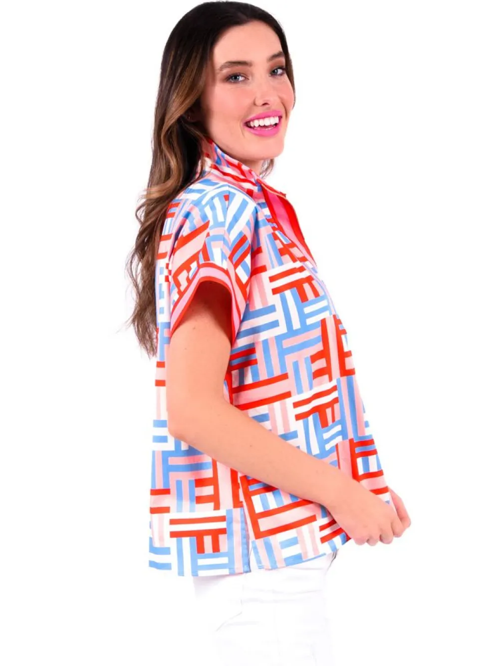 Emily McCarthy Poppy Pullover Grosgrain