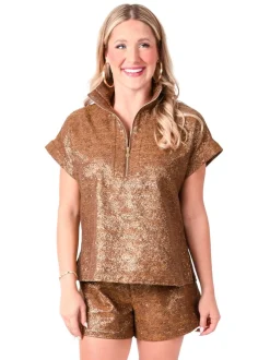 Emily McCarthy Poppy Pullover - French Goldtweed